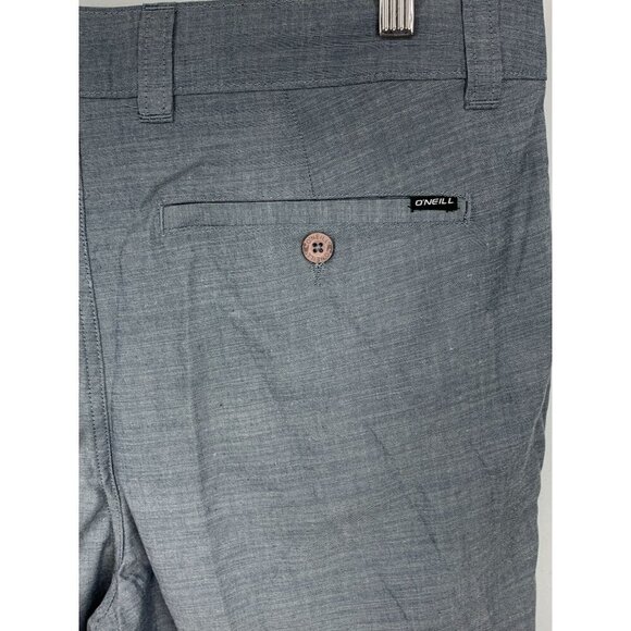 ONeill Mens Hybrid Boardwalk Shorts 33 Blue Lightweight Comfortable Durable New - Picture 4 of 7
